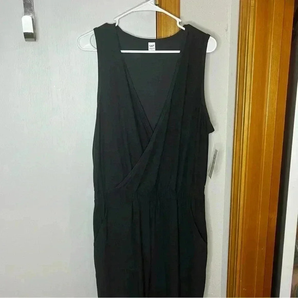 Old Navy Active Jumpsuit Sleeveless Wm Large Gray 4 Way Stretch Athleisure NWT - Picture 2 of 10